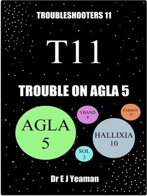 cover image of Trouble on Agla 5 (Troubleshooters 11)